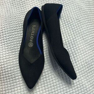 Rothy’s Point | Minimal Wear | Black | 8.5